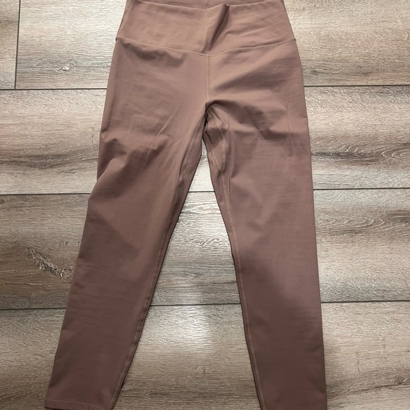 Varley Pants - Varley Brown High-Waisted Leggings
